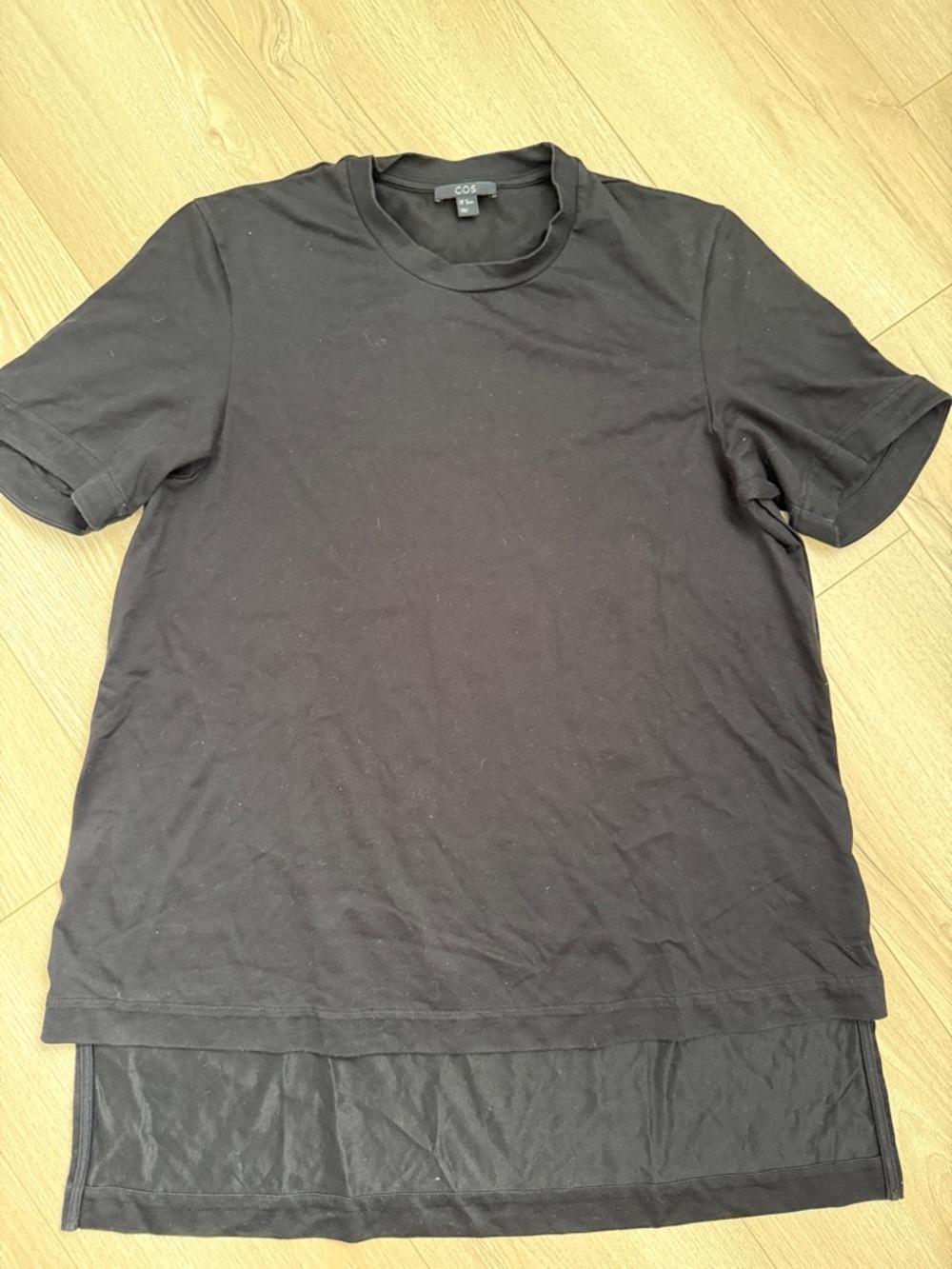 Womens black Cos tshirt size XS